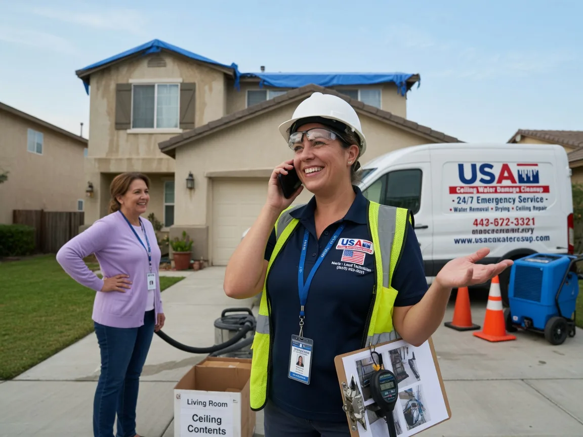 Ceiling Water Damage Restoration El Paso, AR FAQs